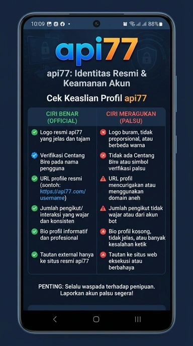 Halaman Resmi API77 untuk Pengguna Android
