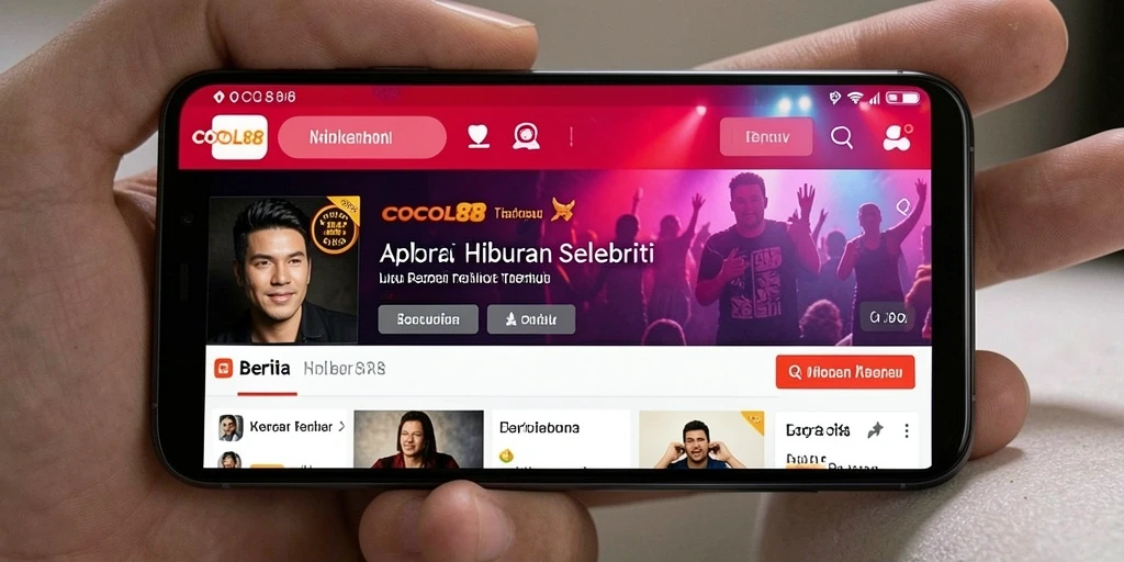 Tampilan antarmuka aplikasi COCOL88 yang menarik dan informatif.