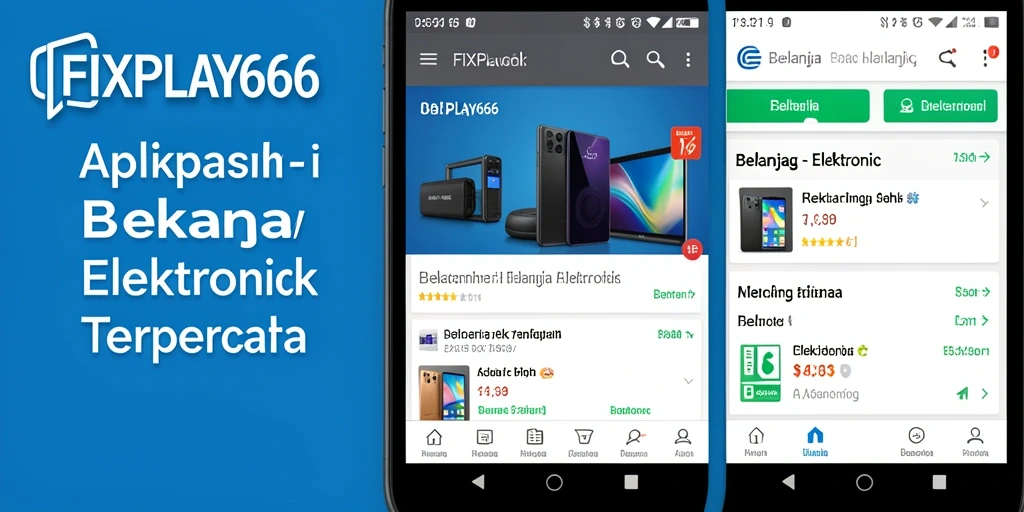 Tampilan antarmuka aplikasi FIXPLAY666 yang intuitif dan modern.